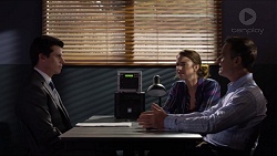 Detective Chris Santini, Amy Williams, Paul Robinson in Neighbours Episode 