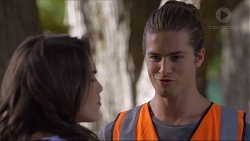 Paige Novak, Tyler Brennan in Neighbours Episode 