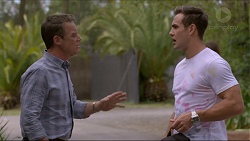 Paul Robinson, Aaron Brennan in Neighbours Episode 7369