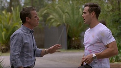 Paul Robinson, Aaron Brennan in Neighbours Episode 