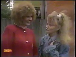 Madge Bishop, Sharon Davies in Neighbours Episode 