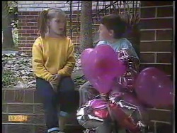 Katie Landers, Toby Mangel in Neighbours Episode 