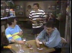 Joe Mangel, Mark Granger, Des Clarke in Neighbours Episode 0864