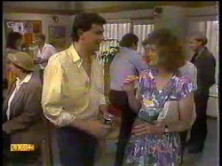 Edith Chubb, Des Clarke, Madge Bishop in Neighbours Episode 