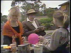 Sharon Davies, Edith Chubb, Katie Landers in Neighbours Episode 