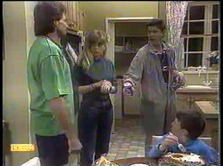 Mark Granger, Jane Harris, Joe Mangel, Toby Mangel in Neighbours Episode 