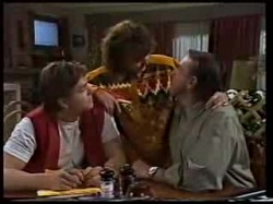 Pam Willis, Cameron Hudson, Doug Willis in Neighbours Episode 