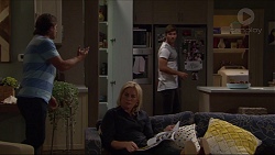 Brad Willis, Lauren Turner, Ned Willis in Neighbours Episode 7371