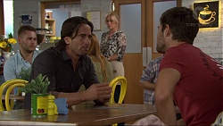 Brad Willis, Lauren Turner, Ned Willis in Neighbours Episode 7372