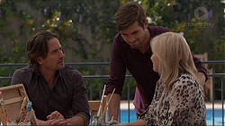 Brad Willis, Ned Willis, Lauren Turner in Neighbours Episode 