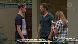 Brodie Chaswick, Tyler Brennan, Piper Willis in Neighbours Episode 7373