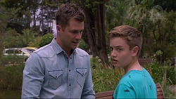 Mark Brennan, Charlie Hoyland in Neighbours Episode 