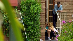 Mark Brennan, Charlie Hoyland, Steph Scully in Neighbours Episode 7374