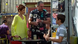 Susan Kennedy, Karl Kennedy, Angus Beaumont-Hannay in Neighbours Episode 7375