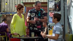 Susan Kennedy, Karl Kennedy, Angus Beaumont-Hannay in Neighbours Episode 