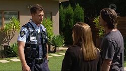Mark Brennan, Terese Willis, Brad Willis in Neighbours Episode 