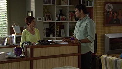 Susan Kennedy, Nate Kinski in Neighbours Episode 7377