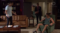 Mark Brennan, Aaron Brennan, Tyler Brennan in Neighbours Episode 