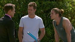 Aaron Brennan, Mark Brennan, Tyler Brennan in Neighbours Episode 