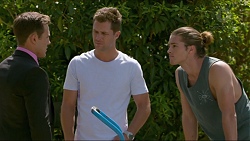 Aaron Brennan, Mark Brennan, Tyler Brennan in Neighbours Episode 7379