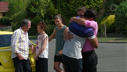 Karl Kennedy, Susan Kennedy, Tyler Brennan, Nate Kinski, Aaron Brennan in Neighbours Episode 7379