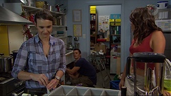 Amy Williams, Jack Callahan, Paige Novak in Neighbours Episode 