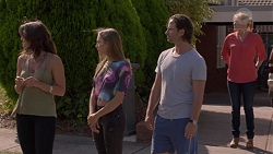 Paige Smith, Piper Willis, Brad Willis, Lauren Turner in Neighbours Episode 7388