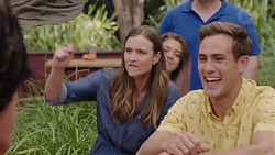 Amy Williams, Aaron Brennan in Neighbours Episode 7390