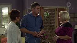 Susan Kennedy, Gary Canning, Sheila Canning in Neighbours Episode 