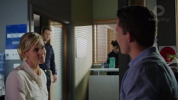 Mark Brennan, Ellen Crabb, Jack Callahan in Neighbours Episode 7392