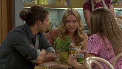 Tyler Brennan, Xanthe Canning, Piper Willis in Neighbours Episode 