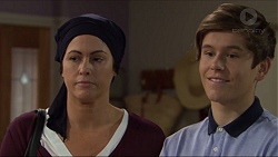 Sarah Beaumont, Angus Beaumont-Hannay in Neighbours Episode 7397