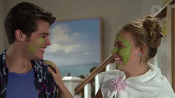 Ben Kirk, Xanthe Canning in Neighbours Episode 