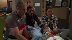 Karl Kennedy, Jack Callahan, Jimmy Williams, Amy Williams in Neighbours Episode 7407