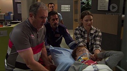 Karl Kennedy, Jack Callahan, Jimmy Williams, Amy Williams in Neighbours Episode 