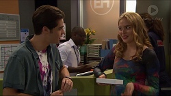 Ben Kirk, Xanthe Canning in Neighbours Episode 