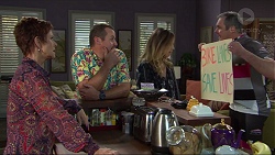 Susan Kennedy, Toadie Rebecchi, Sonya Rebecchi, Karl Kennedy in Neighbours Episode 7408