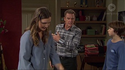 Amy Williams, Paul Robinson, Jimmy Williams in Neighbours Episode 