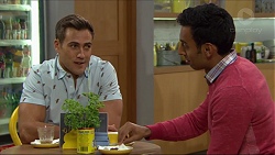 Aaron Brennan, Tom Quill in Neighbours Episode 