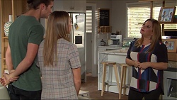 Tyler Brennan, Piper Willis, Terese Willis in Neighbours Episode 7410