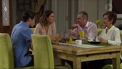 Ben Kirk, Elly Conway, Karl Kennedy, Susan Kennedy in Neighbours Episode 7412