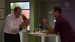 Karl Kennedy, Aaron Brennan in Neighbours Episode 