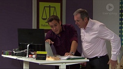 Aaron Brennan, Karl Kennedy in Neighbours Episode 