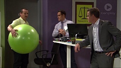 Toadie Rebecchi, Aaron Brennan, Paul Robinson in Neighbours Episode 