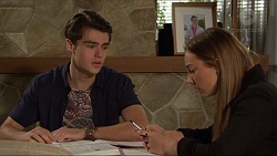 Ben Kirk, Piper Willis in Neighbours Episode 7416