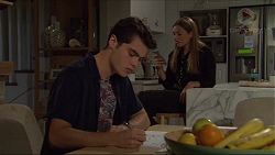 Ben Kirk, Piper Willis in Neighbours Episode 