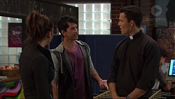 Paige Smith, Dustin Oliver, Jack Callahan in Neighbours Episode 7420