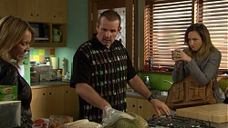Toadie Rebecchi, Sonya Rebecchi, Steph Scully in Neighbours Episode 