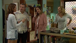 Elly Conway, Toadie Rebecchi, Sonya Rebecchi, Steph Scully in Neighbours Episode 7424