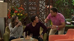 Amy Williams, Jack Callahan, Aaron Brennan in Neighbours Episode 7431